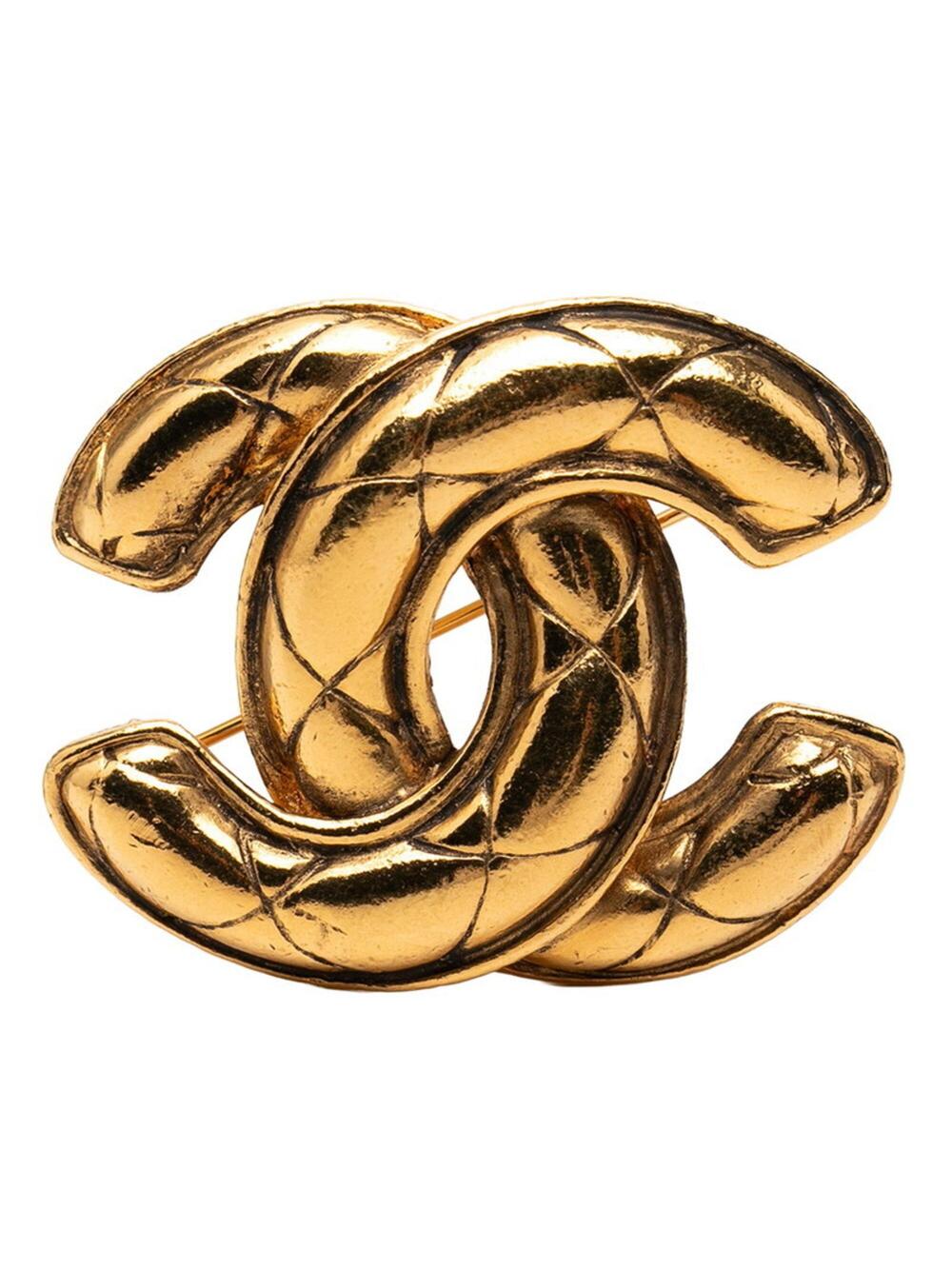 Chanel Cc Logo Brooch Metal #288008C91B